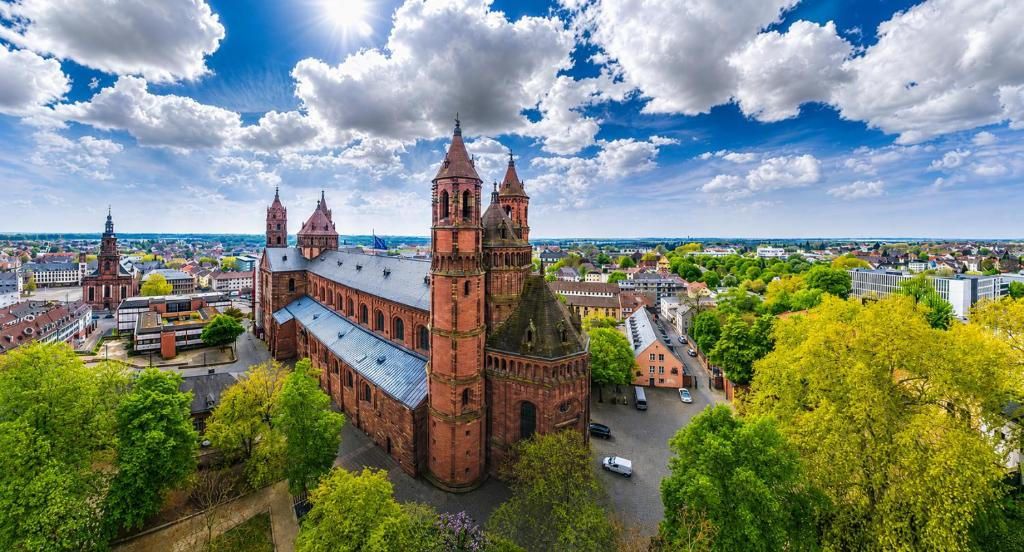 Wormser Dom St. Peter, einer der drei rheinischen Kaiserdome